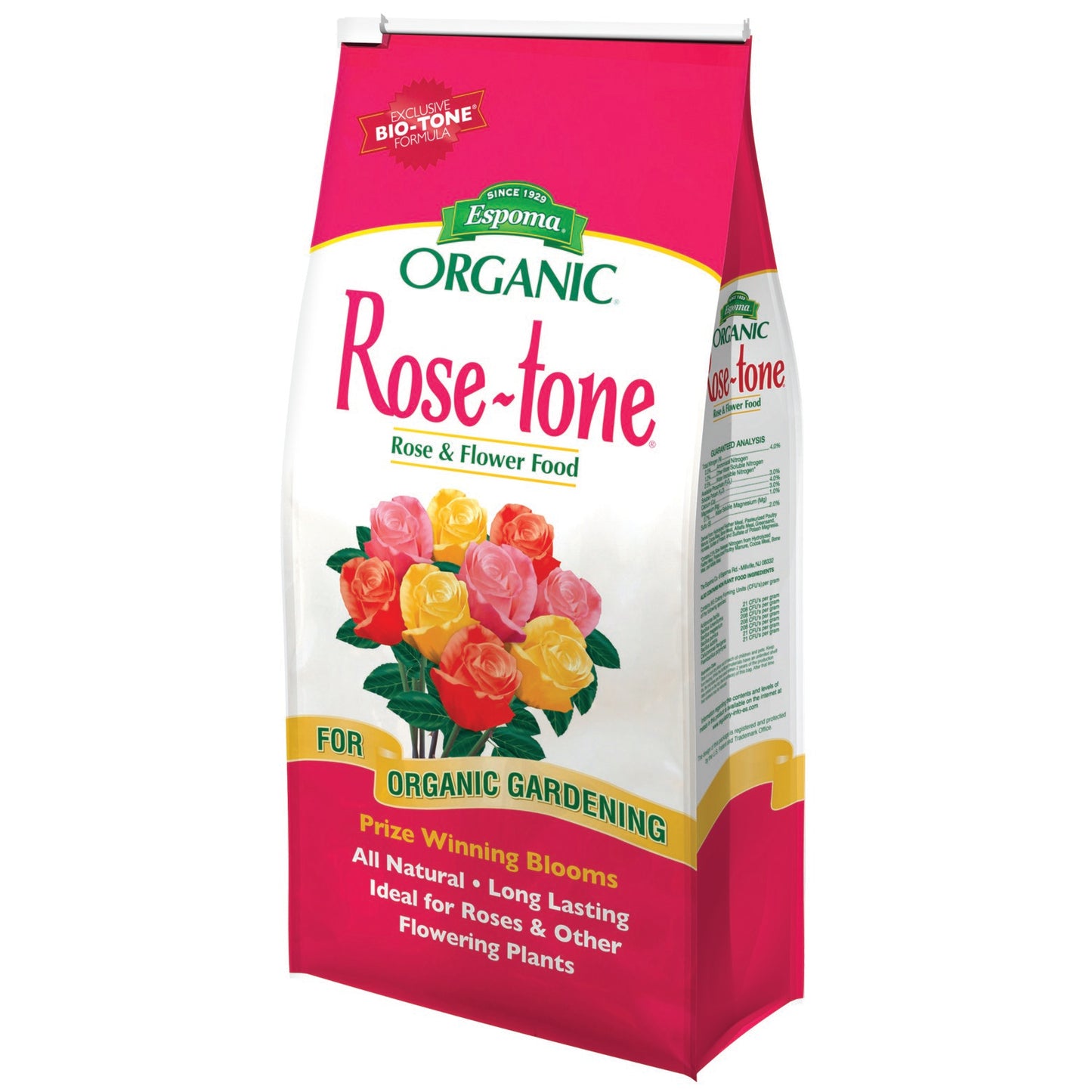 Espoma® Organic® Rose-tone® 4-3-2 - 4lb