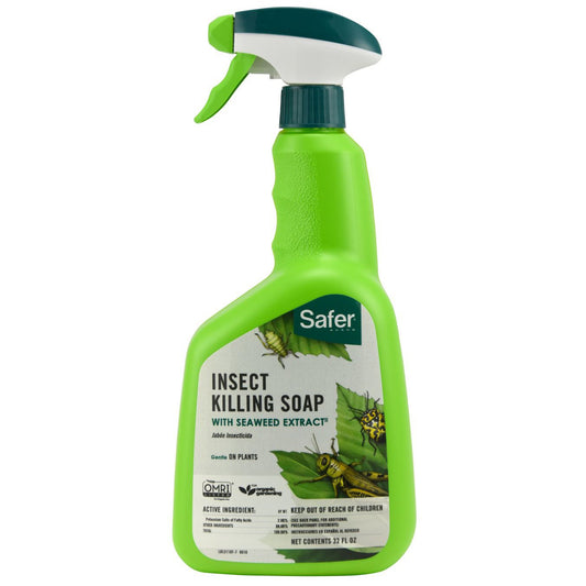 Safer® Brand Insect Killing Soap - 32oz - Ready-to-Use - OMRI Listed®