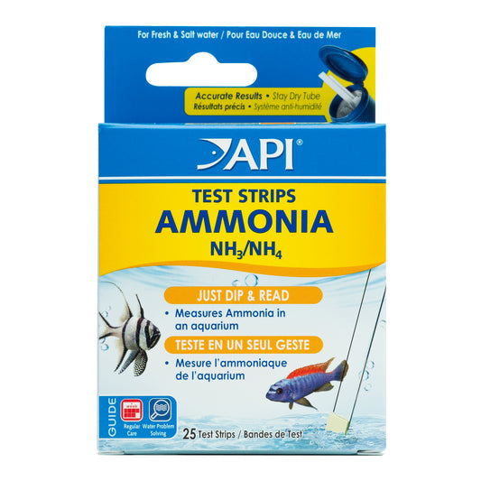 API® Ammonia Test Kit - Contains 130 Tests & 2 Test Solutions