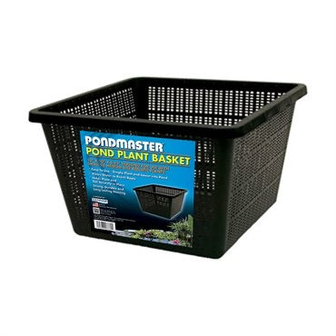 Danner™ Pondmaster® Aquatic Plant Basket - 10in x 10in x 5.25in Deep - Ideal for Small to Medium Size Aquatic Plants