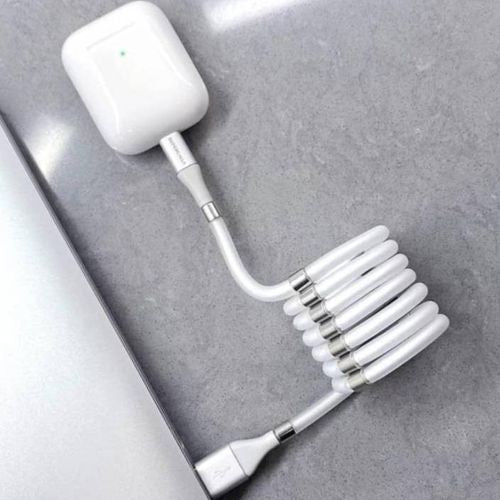 Roll up IPhone Cable