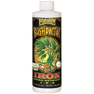 FoxFarm® Bush Doctor® Liquid Iron Micro-Nutrient 1-0-0